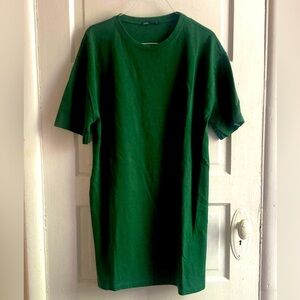 Zara Green T-Shirt Dress